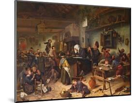 A School for Boys and Girls, C.1670-Jan Havicksz. Steen-Mounted Giclee Print