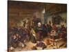 A School for Boys and Girls, C.1670-Jan Havicksz. Steen-Stretched Canvas