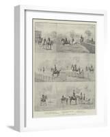 A Schoolboy's Holiday Frolic-null-Framed Giclee Print