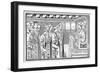 A Schoolhouse, 16th Century-null-Framed Giclee Print