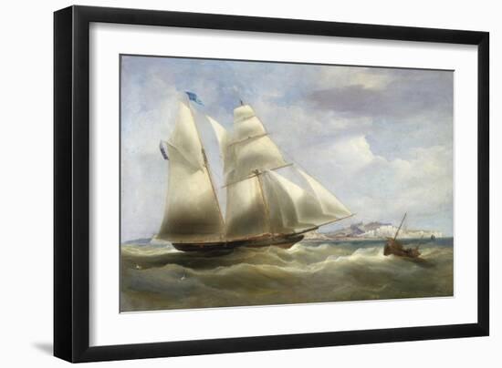 A Schooner off Dover, 1834-William John Huggins-Framed Giclee Print