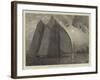 A Schooner Race on the Thames-Hamilton Macallum-Framed Giclee Print