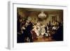 A Schubert Evening in a Vienna Salon-Julius Schmid-Framed Giclee Print