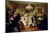 A Schubert Evening in a Vienna Salon-Julius Schmid-Mounted Giclee Print