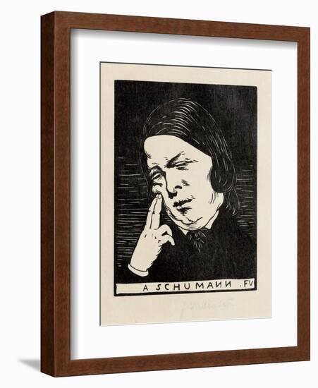 A Schumann, 1893-Félix Vallotton-Framed Giclee Print