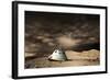 A Scorched Space Capsule Lies Abandoned on a Barren World-Stocktrek Images-Framed Art Print