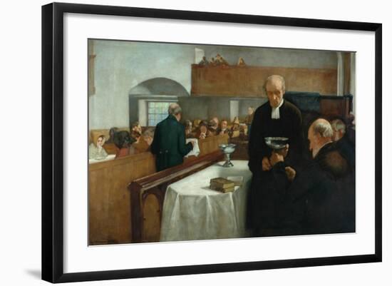 A Scottish Sacrament-Henry John Dobson-Framed Giclee Print