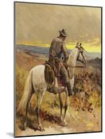 A Scout - North America-Frank Feller-Mounted Giclee Print