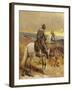 A Scout - North America-Frank Feller-Framed Giclee Print