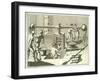 A Screw Press in Operation-null-Framed Giclee Print