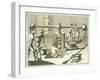 A Screw Press in Operation-null-Framed Giclee Print