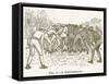 A Scrummage, Illustration for 'Cassell's Book of Sports and Pastimes', C.1890-null-Framed Stretched Canvas