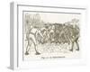 A Scrummage, Illustration for 'Cassell's Book of Sports and Pastimes', C.1890-null-Framed Giclee Print