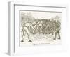 A Scrummage, Illustration for 'Cassell's Book of Sports and Pastimes', C.1890-null-Framed Giclee Print