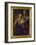 A Sculptor with a Bust of Henry Blundell, 1807-08 (Oil on Canvas)-Joseph Allen-Framed Giclee Print