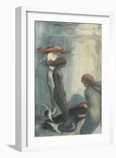 A Sea Dirge by William Shakespeare-Robert Anning Bell-Framed Giclee Print