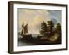 A Sea Landscape, 17th Century-null-Framed Giclee Print