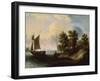 A Sea Landscape, 17th Century-null-Framed Giclee Print