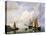 A Sea Landscape, Mid 19th Century-Marinus Adrianus Koekkoek-Stretched Canvas