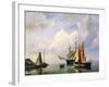 A Sea Landscape, Mid 19th Century-Marinus Adrianus Koekkoek-Framed Giclee Print