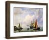 A Sea Landscape, Mid 19th Century-Marinus Adrianus Koekkoek-Framed Giclee Print