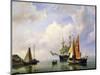 A Sea Landscape, Mid 19th Century-Marinus Adrianus Koekkoek-Mounted Giclee Print