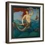 A Sea-Nymph, 1881-Edward Burne-Jones-Framed Giclee Print