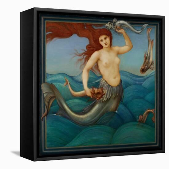 A Sea-Nymph, 1881-Edward Burne-Jones-Framed Stretched Canvas