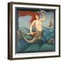 A Sea-Nymph-Edward Burne-Jones-Framed Giclee Print