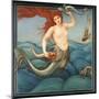 A Sea-Nymph-Edward Burne-Jones-Mounted Giclee Print