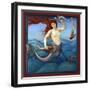 A Sea-Nymph-Edward Burne-Jones-Framed Art Print