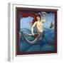 A Sea-Nymph-Edward Burne-Jones-Framed Art Print