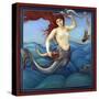 A Sea-Nymph-Edward Burne-Jones-Stretched Canvas