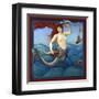 A Sea-Nymph-Edward Burne-Jones-Framed Art Print