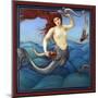 A Sea-Nymph-Edward Burne-Jones-Mounted Art Print