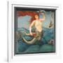 A Sea-Nymph-Edward Burne-Jones-Framed Giclee Print