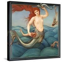 A Sea-Nymph-Edward Burne-Jones-Stretched Canvas