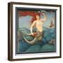 A Sea-Nymph-Edward Burne-Jones-Framed Giclee Print