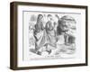 A Sea-Side Riddle, 1866-John Tenniel-Framed Giclee Print