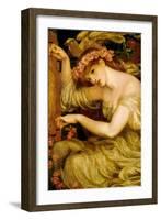 A Sea Spell-Dante Gabriel Rossetti-Framed Art Print