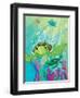 A Sea Turtle Rescue - Jack & Jill-Elisa Chavarri-Framed Giclee Print