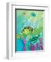 A Sea Turtle Rescue - Jack & Jill-Elisa Chavarri-Framed Giclee Print