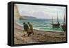 A Sea View, 1879-Colin Hunter-Framed Stretched Canvas