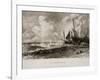 A Seabeach-John Constable-Framed Giclee Print