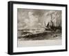 A Seabeach-John Constable-Framed Giclee Print