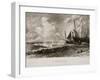 A Seabeach-John Constable-Framed Giclee Print