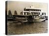 A Seaplane at the Pan Am Seaplane Base, Dinner Key, Florida, 1930s-null-Stretched Canvas
