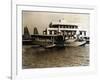 A Seaplane at the Pan Am Seaplane Base, Dinner Key, Florida, 1930s-null-Framed Photographic Print