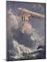 A Seaplane Bombing a Submarine-null-Mounted Giclee Print