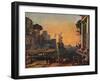 'A Seaport (Vue d'un Port de Mer: Effet de Brume)', 17th century, (1911)-Claude Lorrain-Framed Giclee Print